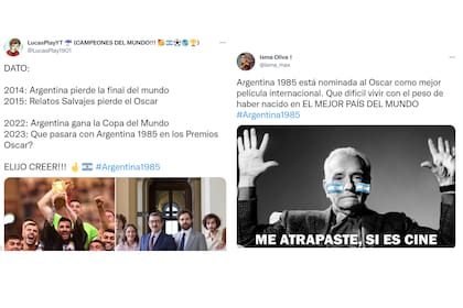 Los mejores memes por la nominación de Argentina, 1985 a los Oscar