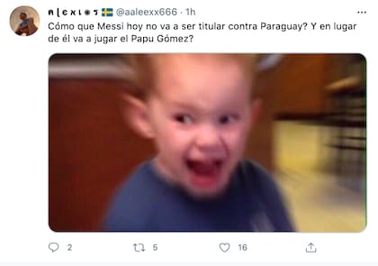 Los mejores memes por la posible titularidad del Papu Gómez en reemplazo de Messi