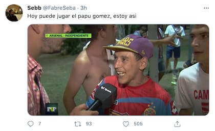 Los mejores memes por la posible titularidad del Papu Gómez en reemplazo de Messi