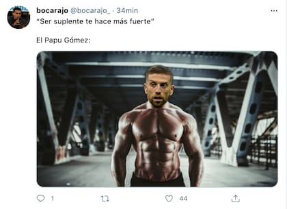 Los mejores memes por la posible titularidad del Papu Gómez en reemplazo de Messi