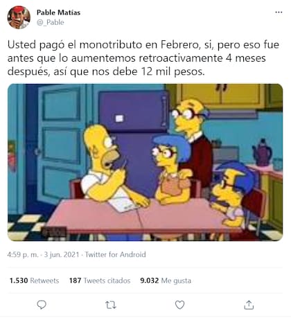 Los mejores memes por la recategorización del monotributo.