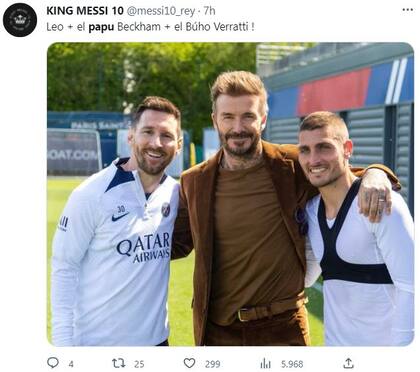 Los mejores memes por la visita de David Beckham al centro de entrenamiento del PSG