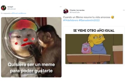 Los mejores memes que compartieron los usuarios por San Valentín