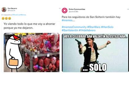 Los mejores memes que compartieron los usuarios por San Valentín