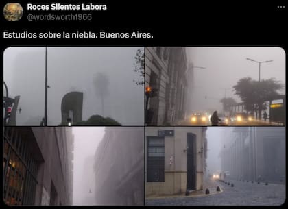 Los mejores memes sobre la niebla en Buenos Aires