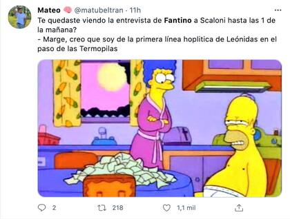 Los mejores memes tras la entrevista de Fantino a Scaloni