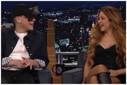 Los mejores momentos de Shakira y Bizarrap en el programa de Jimmy Fallon donde deslumbraron a los televidentes