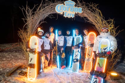 Los mejores riders de la región desplegaron sus habilidades en Lago Hermoso Ski Resort.