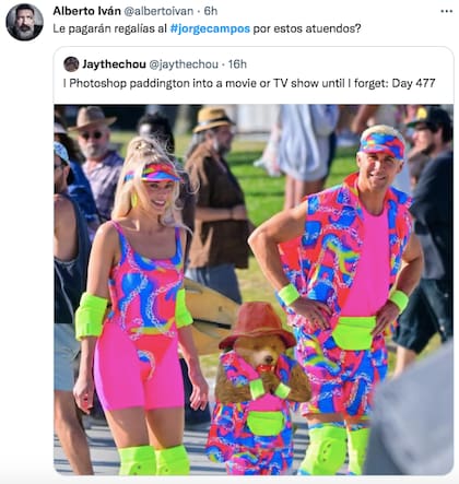 Los mejores tuits por el atuendo de "Barbie" y su comparación con Jorge Campos