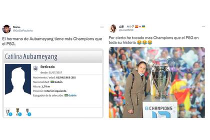 Los memes de los usuarios por la derrota del PSG ante el Real Madrid