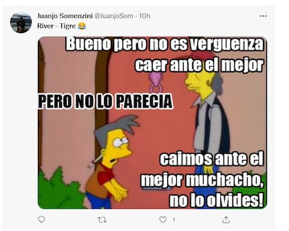 Los memes de River vs. Tigre