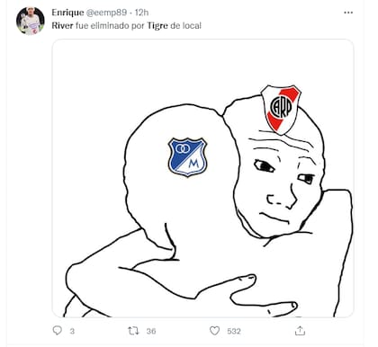 Los memes del partido de River vs. Tigre