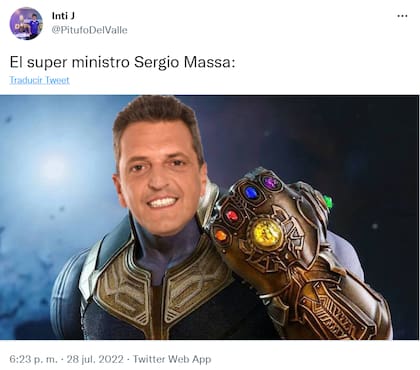Los memes del "super" ministro Massa