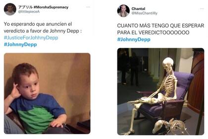 Los memes dijeron presenta en la espera de la lectura del juicio (Twitter: @littlepieceA / @MissChantilly)