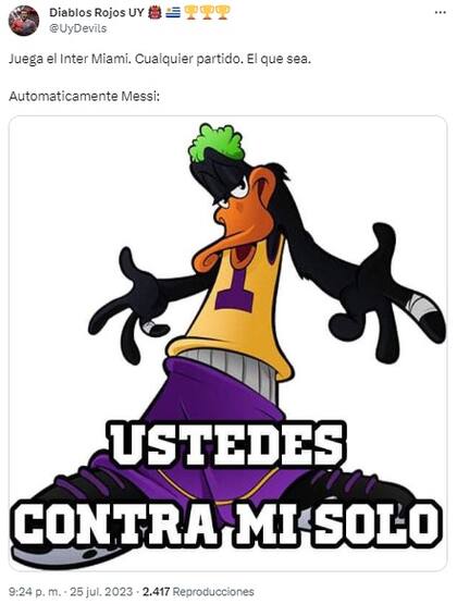 Los memes estallaron en las redes con elogios a Lionel Messi