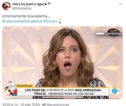 Los memes estallaron en las redes sociales durante la gala de los Premios Oscar 2024