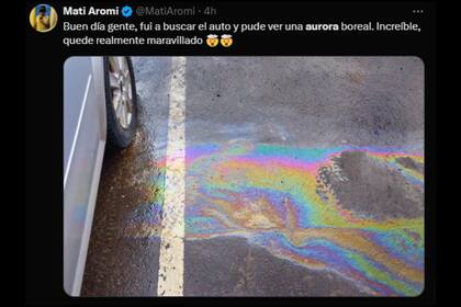 Los memes estallaron por la presencia de auroras (Captura X)