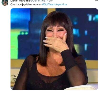 Los memes estallaron tras la aparición de un personaje similar a Estelita en Got Talent Argentina