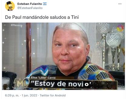 Los memes no se hicieron esperar de la situación entre Rodrigo De Paul y Tini