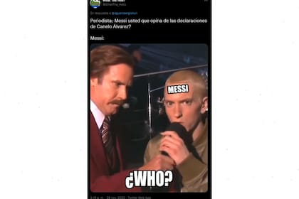 Los memes no tardaron en aparecer después de la amenaza del boxeador mexicano