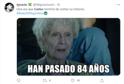 Los memes por la historia que contó Carlos (Foto: Captura Twitter/@OkIgnacionsh)