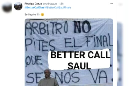 Los memes sobre Better Call Saul no faltaron (Captura Twitter)
