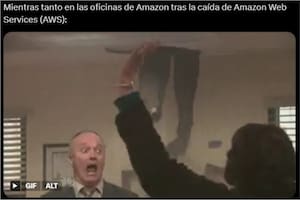 Los memes sobre la caída de Amazon