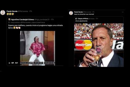 Los memes sobre Paula Varela no faltaron (Captura Twitter)