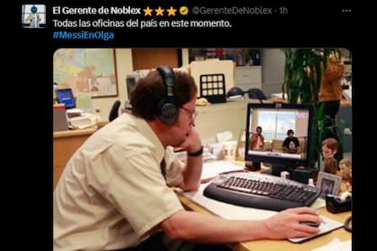 Los memes transmitieron sensaciones sobre la entrevista al capitán argentino (Captura Twitter)