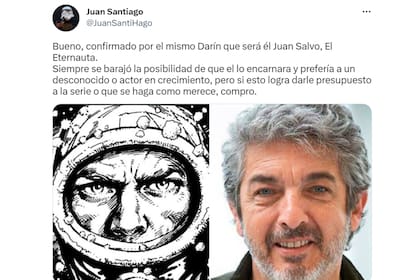 Los memes y reacciones por la elección de Ricardo Darín para El Eternauta