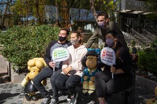 Mafalda y sus amigos volvieron al centro de Mendoza