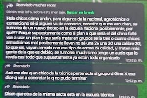 Revelan inquietantes mensajes que preanuncian un nuevo tiroteo en la misma escuela de Santa Fe