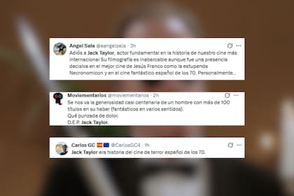 Los mensajes de despedida para Jack Taylor (Foto: X)