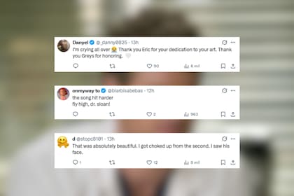 Los mensajes de los fanáticos tras ver el homenaje a Dane (Foto: X)