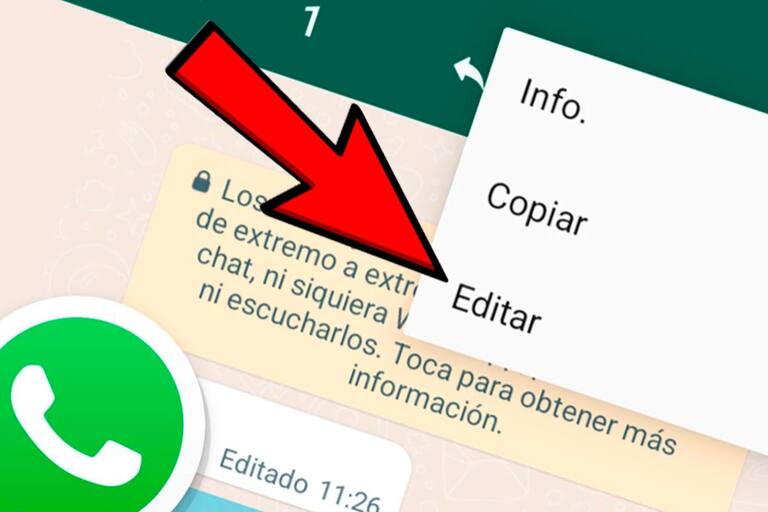 Cómo editar mensajes de WhatsApp y luego enviarlos (aunque ya hayan sido leídos)