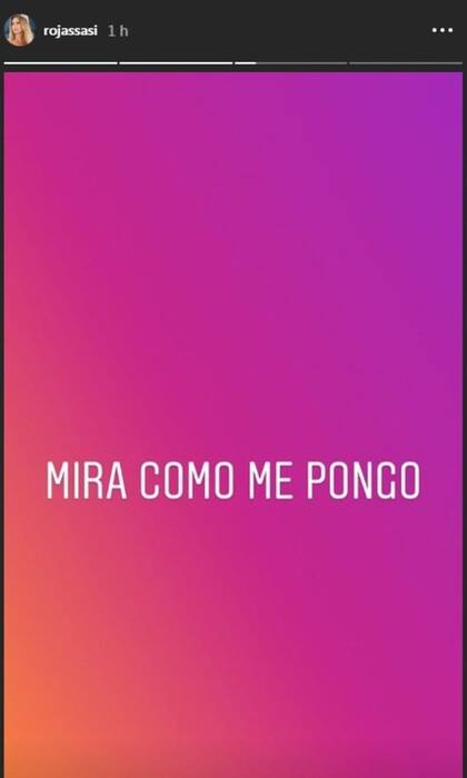 Los mensajes enigmáticos que se vieron en las cuentas de Rojas y Castro antes de que Sabrina informara que ella y su marido habían sido hackeados