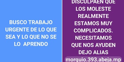 Los mensajes virales que compartió Patota Morquio en sus redes