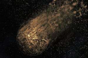 Los meteoritos miden entre 0,2 a 3,6 metros de ancho (imagen ilustrativa)