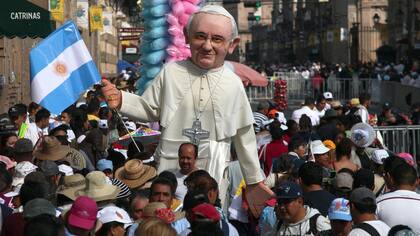 Los mexicanos celebran la visita del Papa