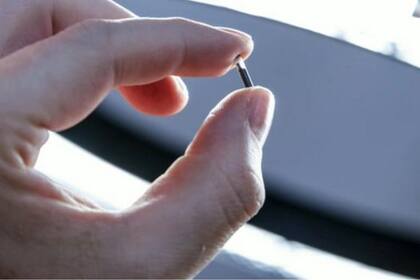 Los microchips tienen el tamaño de un grano de arroz