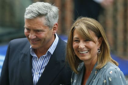 Los Middleton también estuvieron presentes visitando el bebe real