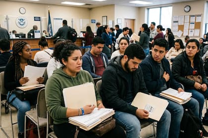 Los migrantes deben pagar el monto de US$102 por la tarifa anual de asilo para evitar perder sus beneficios