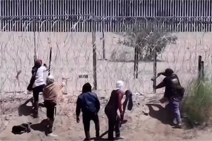 Los migrantes intentaron ingresar de manera ilegal