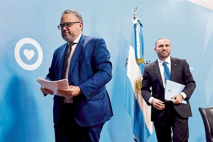 Kulfas y Guzmán rechazaron la posibilidad de cambiar el articulado del proyecto sobre el acuerdo con el FMI