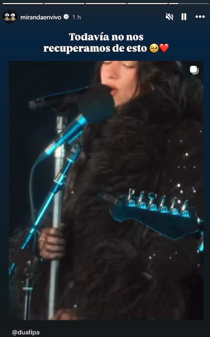 Los Miranda! quedaron sin palabras tras la canción que eligió Dua Lipa