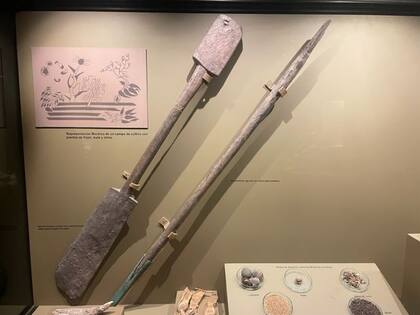 Los mochica usaban herramientas para construir canalizaciones para el agua de lluvia