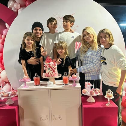 Los momentos familiares no faltan dentro del matrimonio de Wanda y Mauro