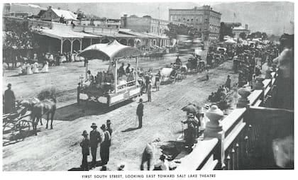 Los mormones fundaron Salt Lake City tras ser desplazados y amenazados (National Society of the Sons of Utah Pioneers)