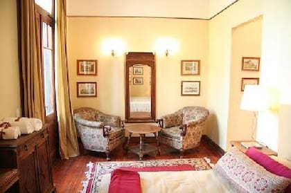 Los muebles de las habitaciones siempre se mantuvieron intactos en el tiempo