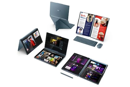 Los múltiples modos de uso de la Lenovo Yoga Book i9 2025